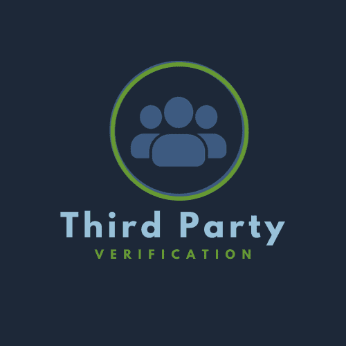 Third Party verification Third Party verification